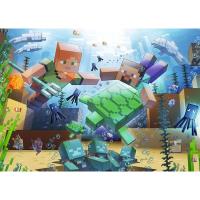 Minecraft Mosaic 1000pc Jigsaw Puzzle Extra Image 1 Preview